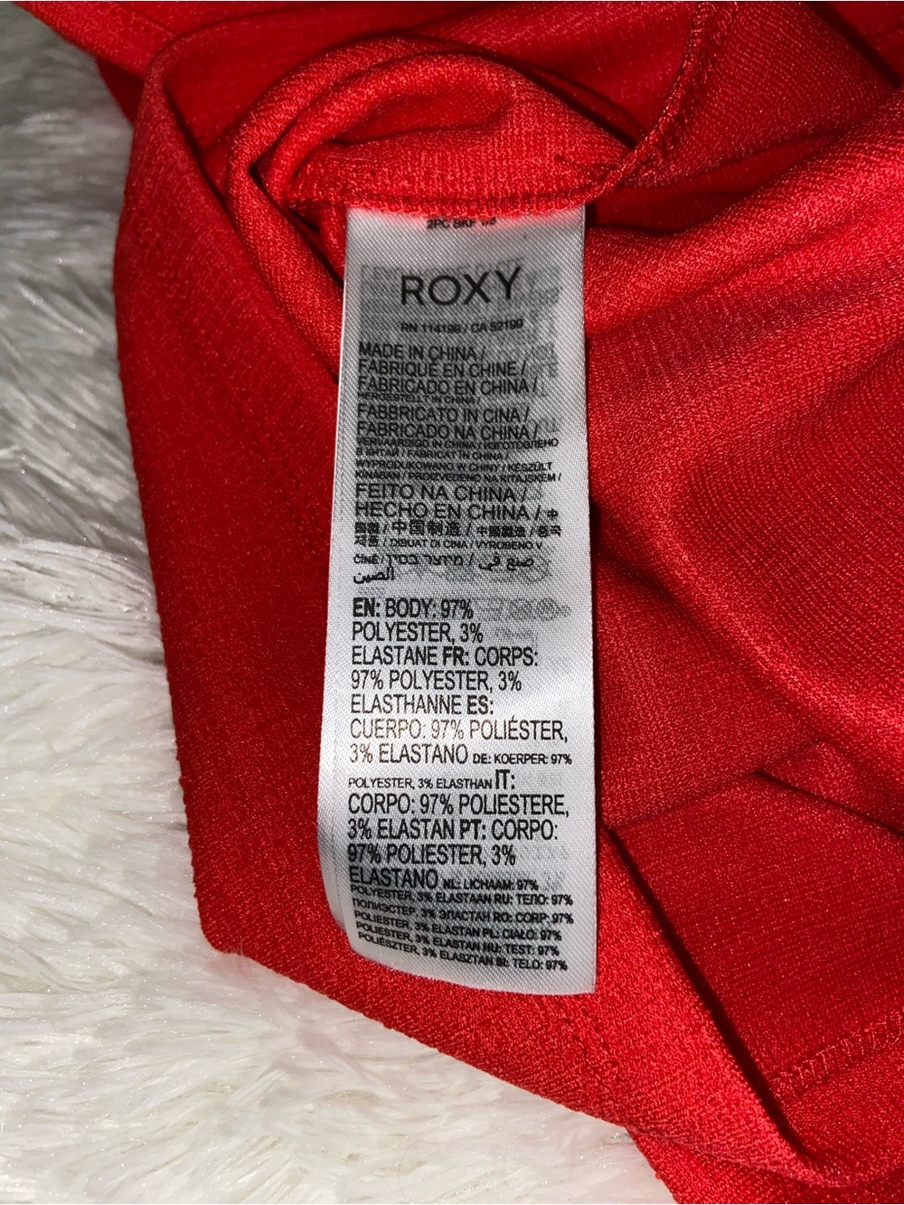 Roxy Red Racerback Bodycon Dress - Picture 8 of 8
